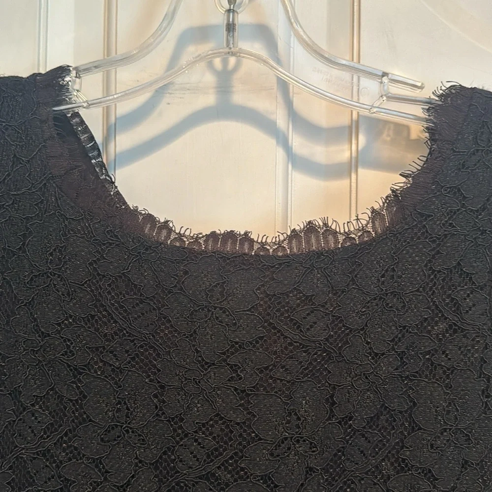 Diane Von Furstenberg black sexy classy dress